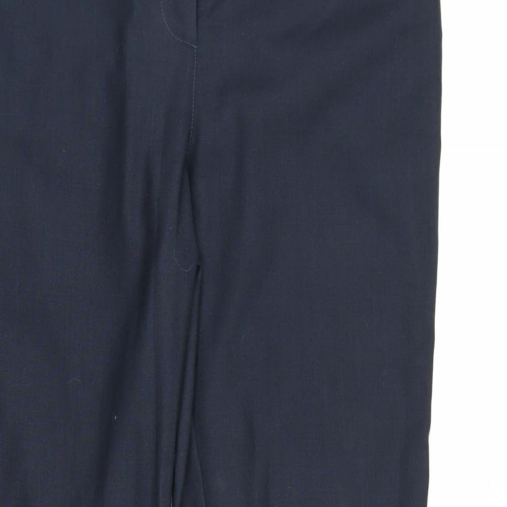 Womens UK Size 14 NEXT Regular Fit  Blue Trousers