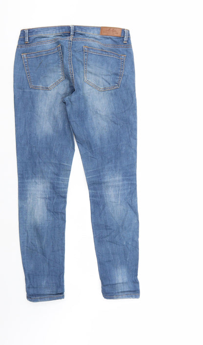 Womens UK Size 26 in mohito Regular Fit Straight Blue Jeans