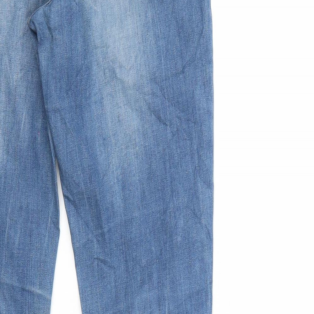 Womens UK Size 26 in mohito Regular Fit Straight Blue Jeans