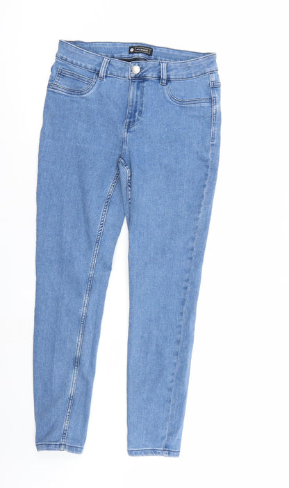 Avenue Womens Blue  Denim Tapered Jeans Size 12 L27 in