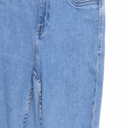 Avenue Womens Blue  Denim Tapered Jeans Size 12 L27 in