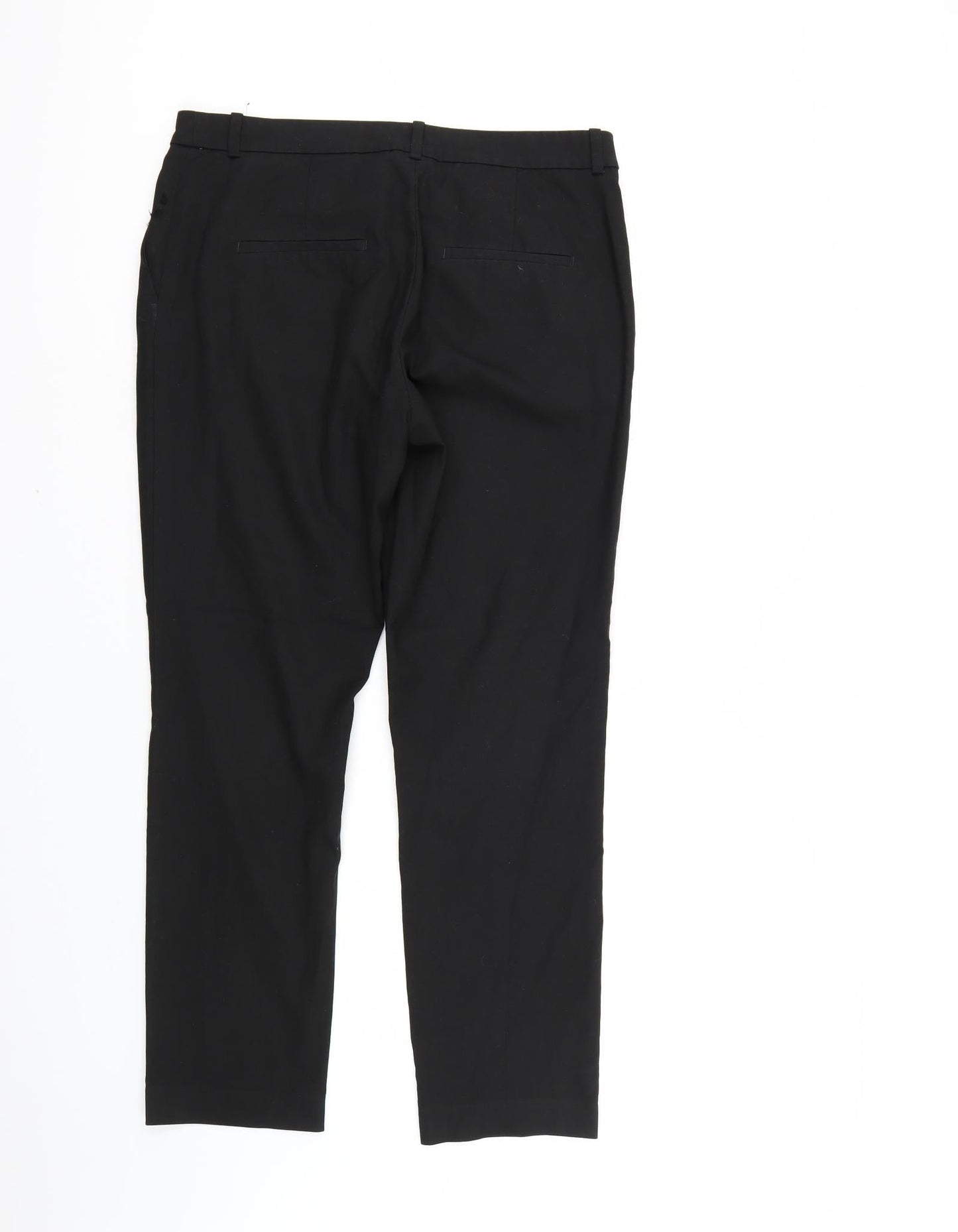 Womens UK Size 14 H&M Regular Fit  Black Trousers