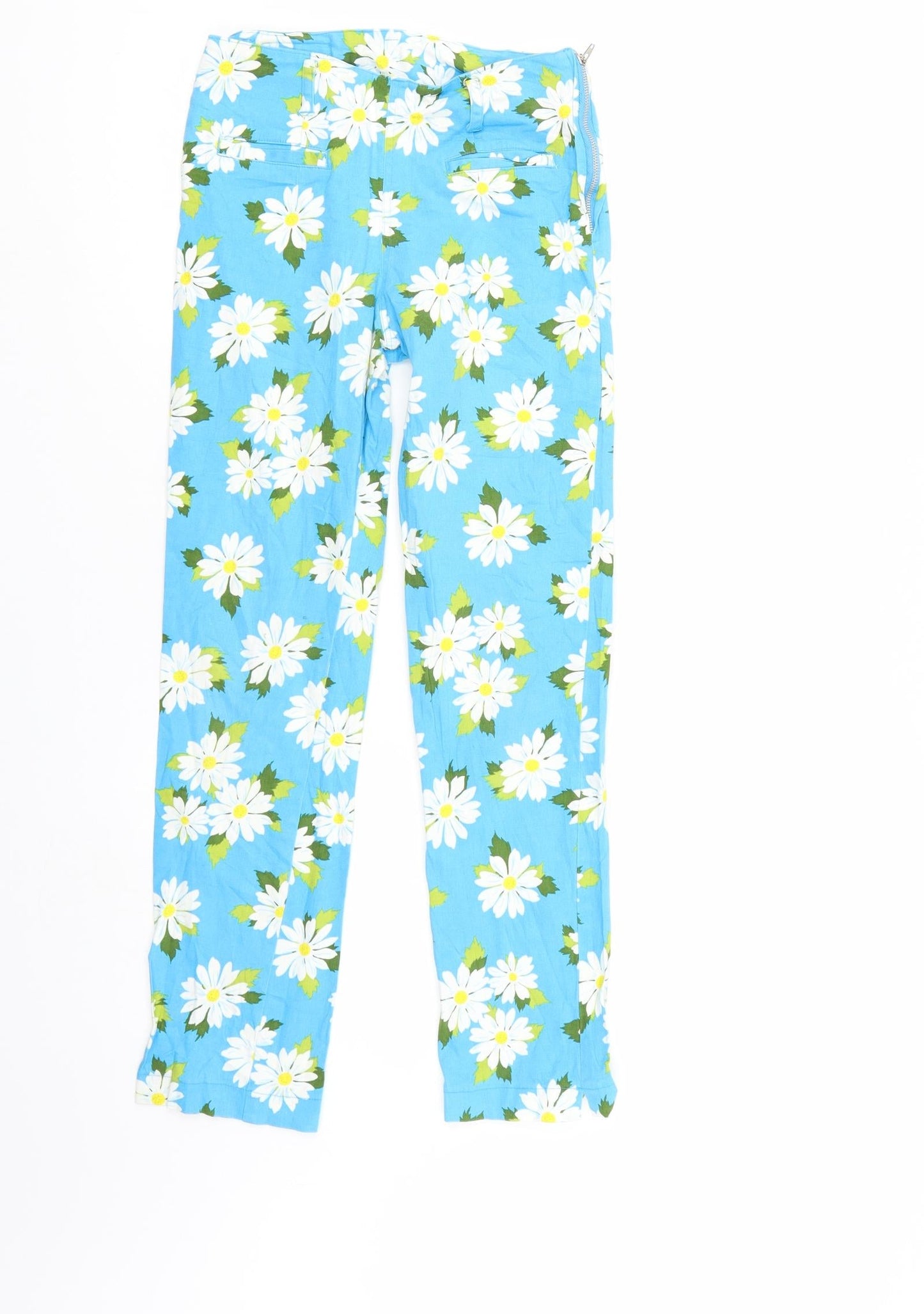 c dept Girls Multicoloured Floral Denim Straight Jeans Size 13-14 Years