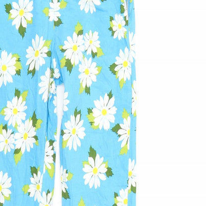 c dept Girls Multicoloured Floral Denim Straight Jeans Size 13-14 Years