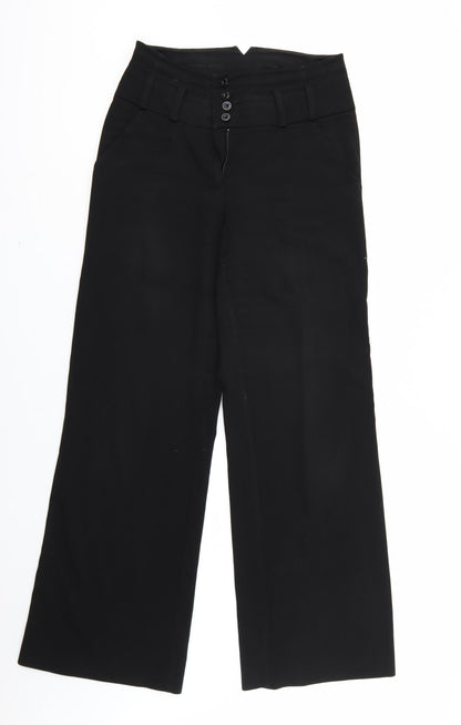 Sandwich Womens Black   Trousers  Size 8 L30 in
