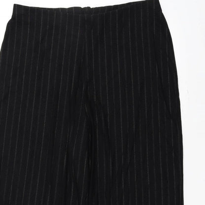 Womens UK Size 18 Marks and Spencer Regular Fit  Black Trousers