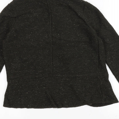 Womens UK Size 10 Red Herring Black Jacket