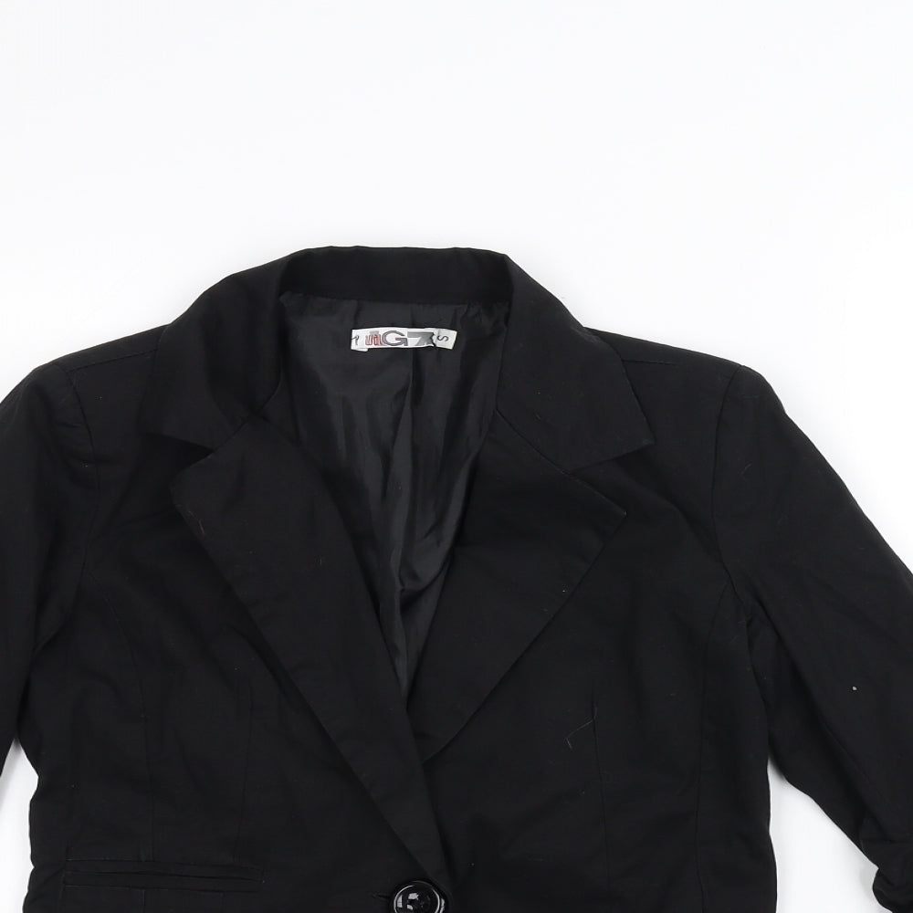 WAIG7 Womens Black   Jacket  Size S