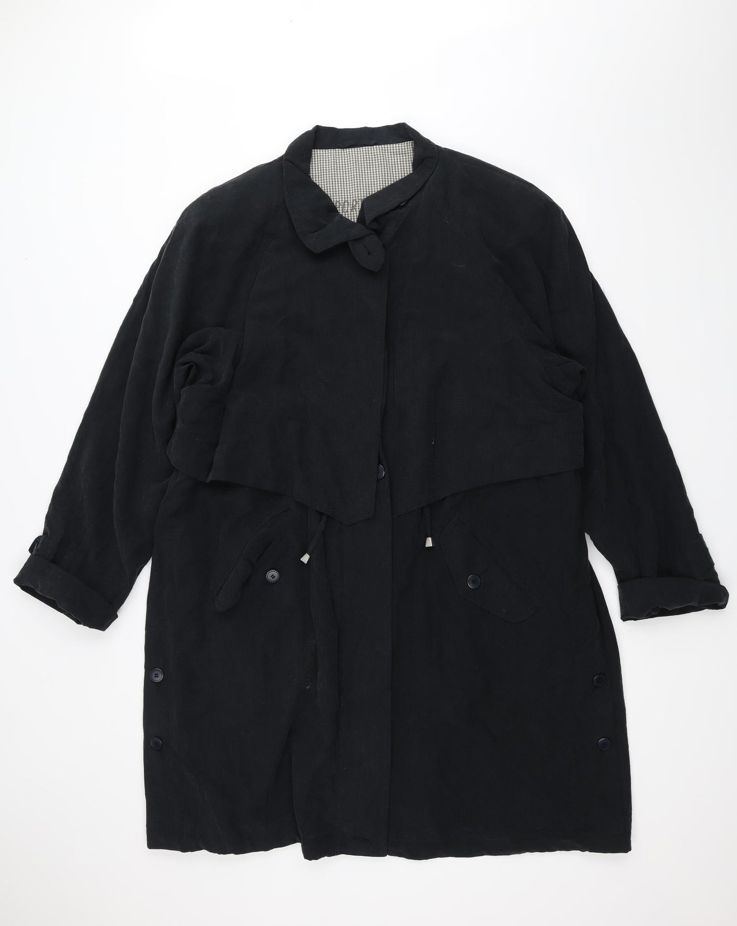 sportables Womens Blue   Overcoat Coat Size 16