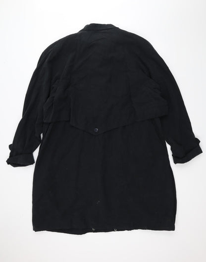 sportables Womens Blue   Overcoat Coat Size 16