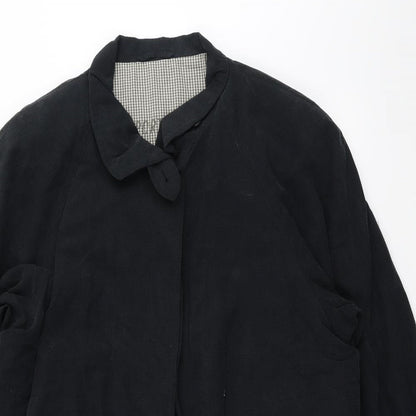 sportables Womens Blue   Overcoat Coat Size 16