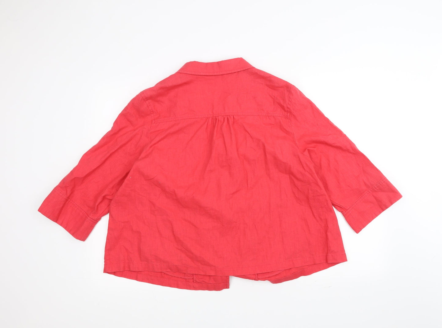 Womens UK Size 20 Marks and Spencer Red Jacket