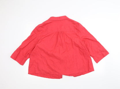 Womens UK Size 20 Marks and Spencer Red Jacket