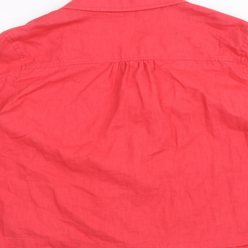 Womens UK Size 20 Marks and Spencer Red Jacket