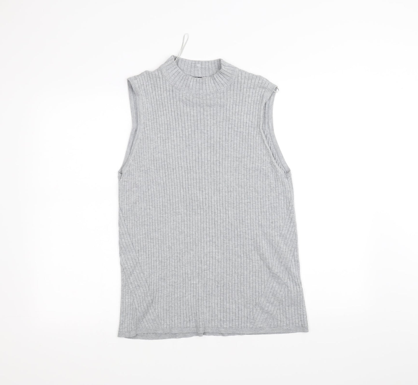 Womens UK Size 18 Marks and Spencer Grey Basic T-Shirt