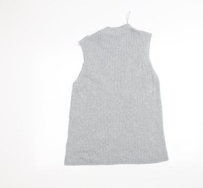 Womens UK Size 18 Marks and Spencer Grey Basic T-Shirt