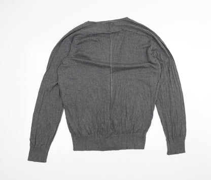 Next Womens Grey   Cardigan Jumper Size L
