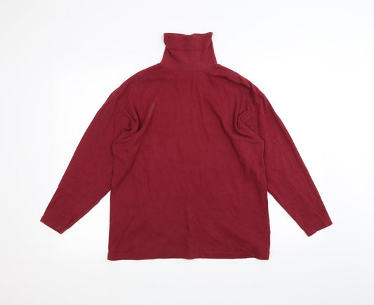 Casual Club Womens Red   Pullover Jumper Size M