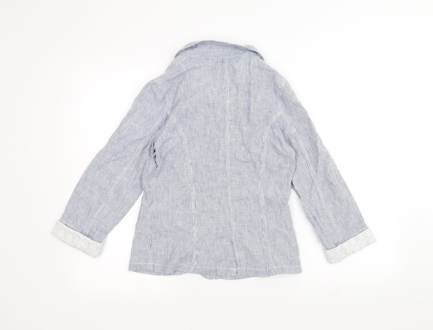Womens UK Size 8 M&Co Blue Jacket