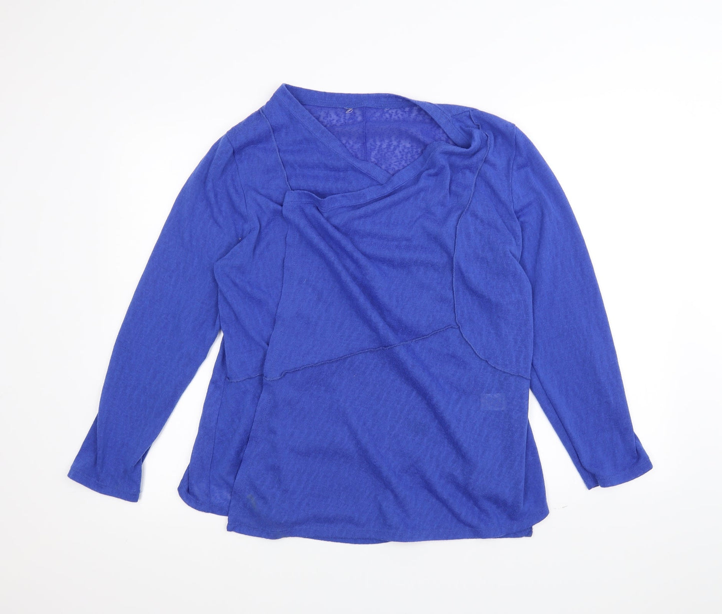 Preworn Womens Blue   Cardigan Jumper Size 18