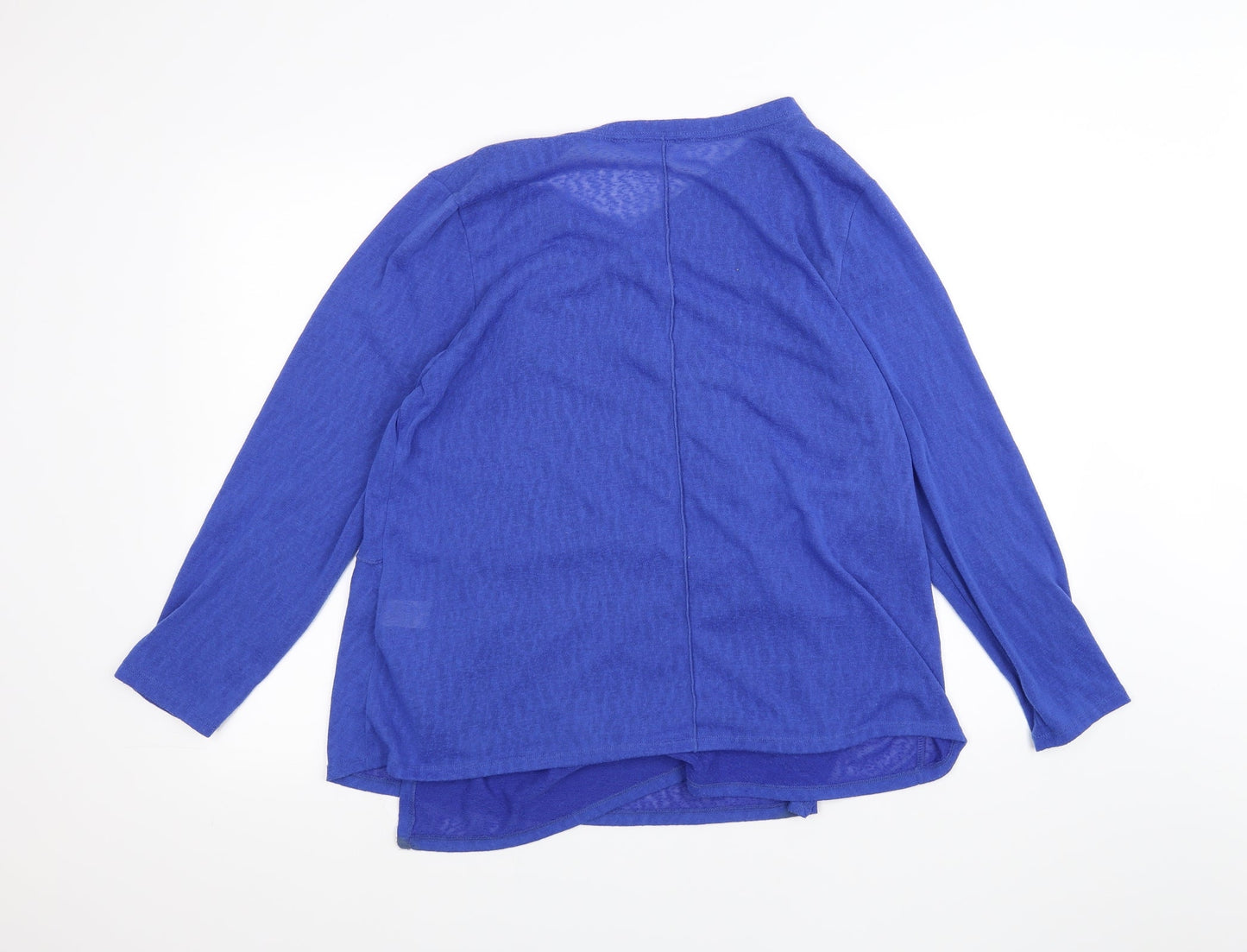 Preworn Womens Blue   Cardigan Jumper Size 18