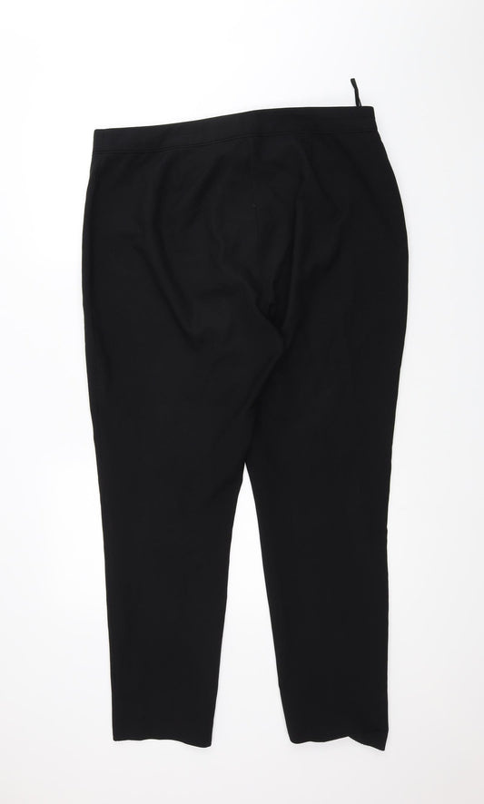 F&F Womens Black   Trousers  Size 18 L29 in