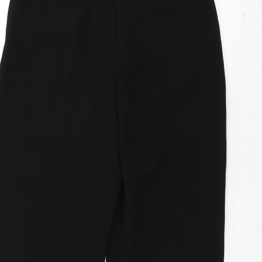 M&Co Womens Black   Trousers  Size 8 L24 in