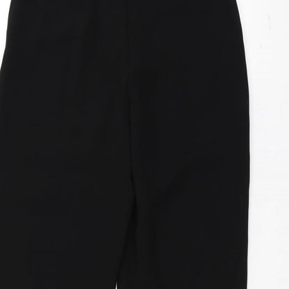 M&Co Womens Black   Trousers  Size 8 L24 in