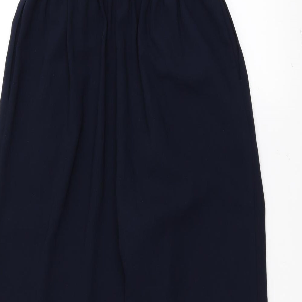 New Look Womens Blue   Trousers  Size 8 L23 in - Belted