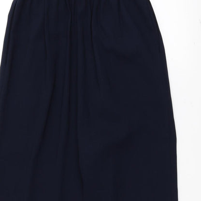 New Look Womens Blue   Trousers  Size 8 L23 in - Belted