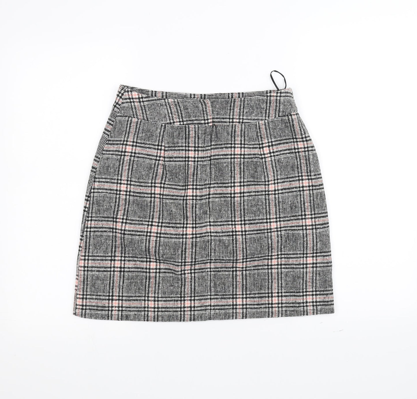 Peacocks Womens White Striped  A-Line Skirt Size 8