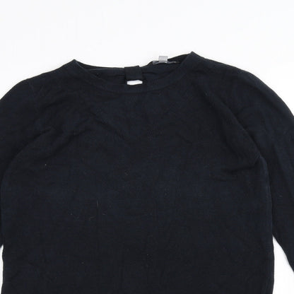 Womens UK Size 10 Dorothy Perkins Blue Basic T-Shirt