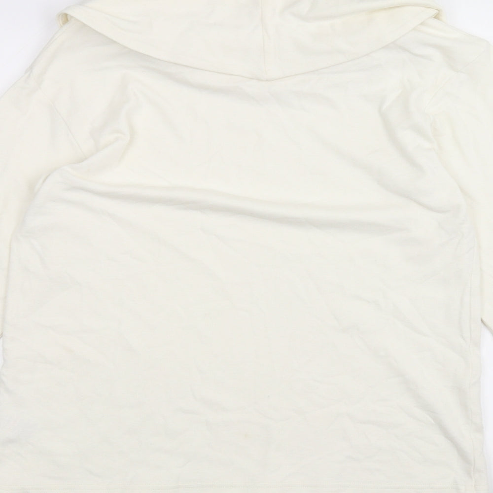 Cotton Traders Womens White   Basic T-Shirt Size 14