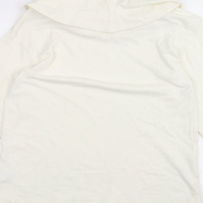 Cotton Traders Womens White   Basic T-Shirt Size 14