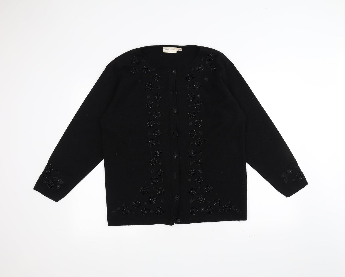 Womens UK Size M Bonmarché Black Jacket