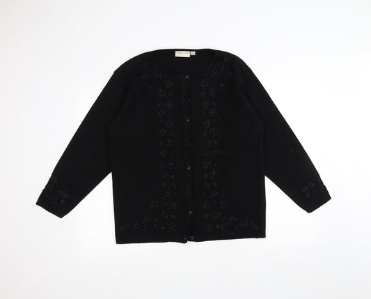 Womens UK Size M Bonmarché Black Jacket