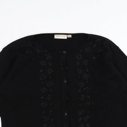 Womens UK Size M Bonmarché Black Jacket