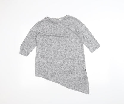 George Womens White   Basic T-Shirt Size 8