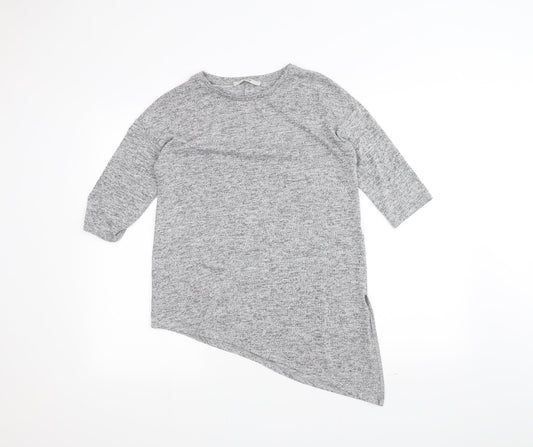 George Womens White   Basic T-Shirt Size 8