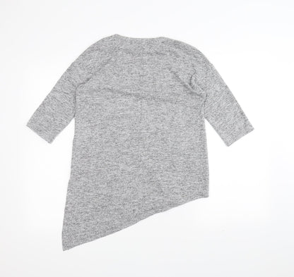 George Womens White   Basic T-Shirt Size 8