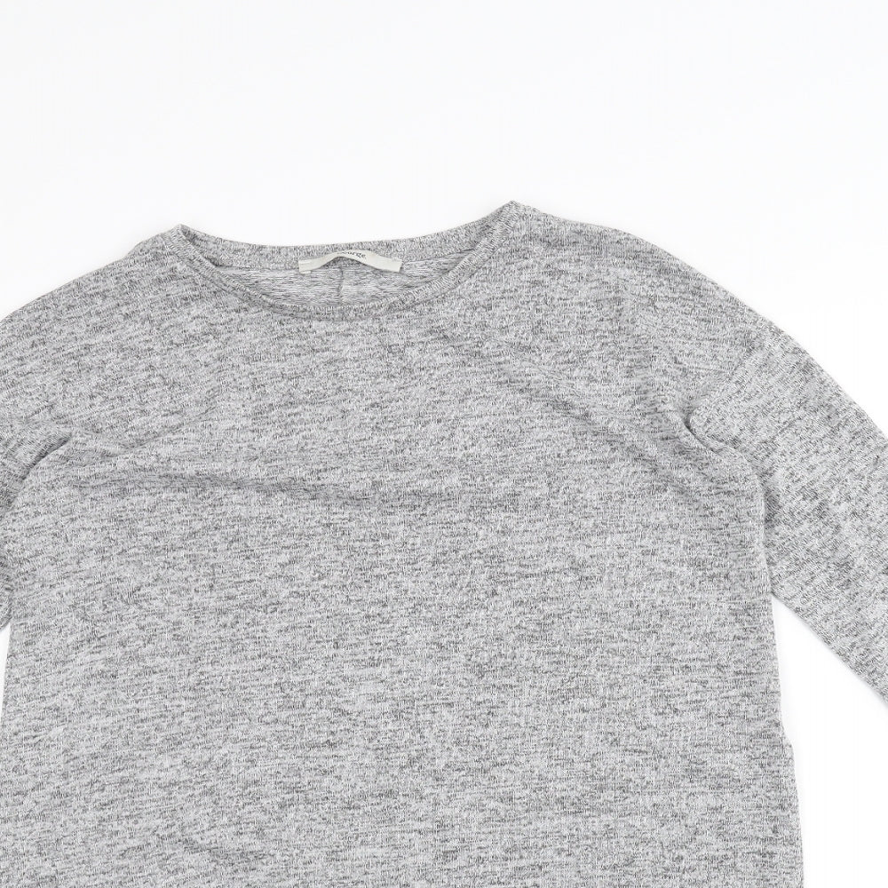 George Womens White   Basic T-Shirt Size 8