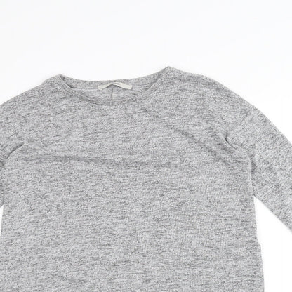 George Womens White   Basic T-Shirt Size 8