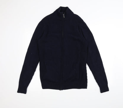 Savile Row Girls Blue  Knit Jacket  Size L