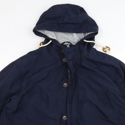 Cedar Wood State Womens Blue   Parka Coat Size L