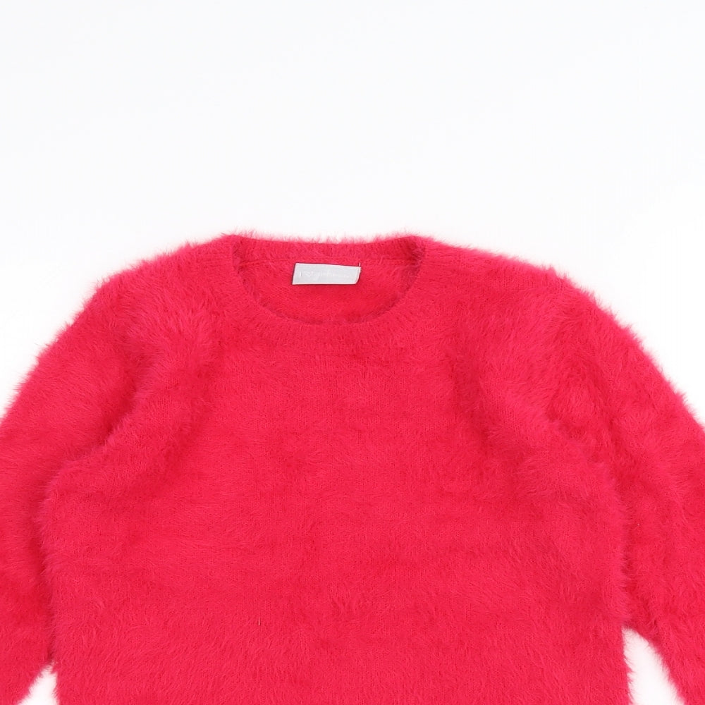 I love girl wear  Girls Pink   Pullover Jumper Size 7 Years