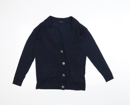George Womens Blue   Cardigan Jumper Size S