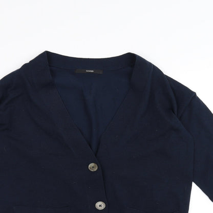 George Womens Blue   Cardigan Jumper Size S
