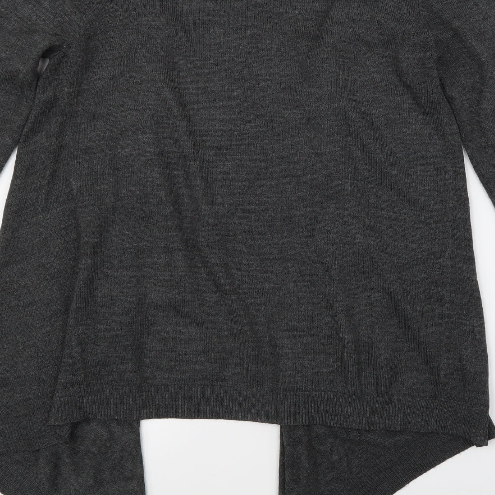 George Womens Grey   Cardigan Jumper Size 8