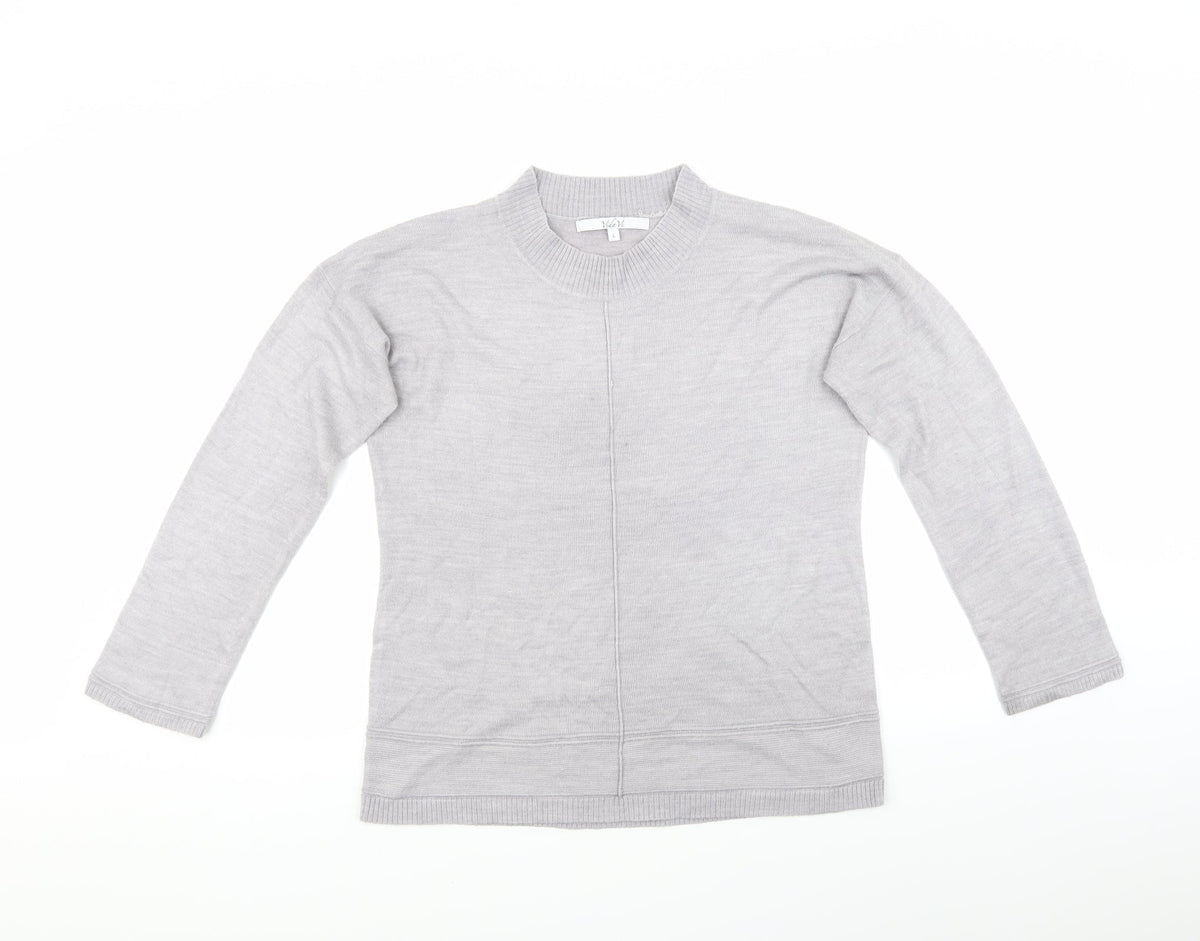 Vida Vi Womens Grey   Pullover Jumper Size L