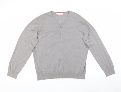 Burton Mens Grey   Pullover Jumper Size XL